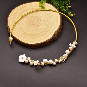 Collar de Perlas para Mujer, Diseño Vintage, para Vestir Formal, Regalo para Ella, Joyería con Superficie Brillante - Product Image 2
