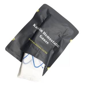 Gaze hémostatique au kaolin 7,5 cm x 1,5 m non stérile pour pansement de plaies, fourniture de premiers secours - Product Image 5