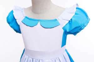 Filles <span class=keywords><strong>Alice</strong></span> Costume pays des merveilles film enfants carnaval princesse Cosplay Tutu robe enfants Halloween fête d'anniversaire Lolita vêtements - Product Image 4