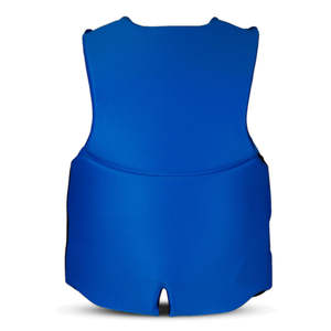 Gilet de sauvetage en néoprène pour adulte, gilet d'impact pour sports nautiques avec boucles à dégagement rapide et fermeture éclair frontale pour le wakeboard et le jet ski - Product Image 3