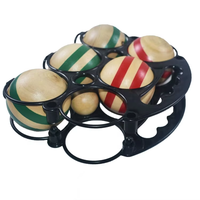 Ensemble de boules de pétanque 73MM pour jeux de plein air