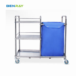 Hoge Kwaliteit Ziekenhuis Kliniek Chirurgische Kar Rvs Medische Kar Instrument Dressing Wasserij Verpleegwagen - Product Image 1