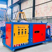 Machine automatique d'enroulement en spirale, système de réhabilitation de canalisations souterraines sans creusement par enroulement en spirale