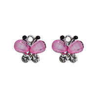 Style coréen exquis petit papillon pendentif fait à la main bijoux à bricoler soi-même accessoires pour boucles d'oreilles et Bracelet matériaux pour la vente en gros