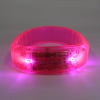 Bracelet de sécurité à LED clignotant pour fêtes et fournitures Bracelets Bracelet pour enfants Cadeau
