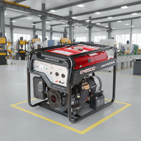 Générateurs à essence Honda EM8500 à démarrage électrique 8,5 kVA AVR, monophasés et triphasés, à puissance équivalente, pour usage industriel
