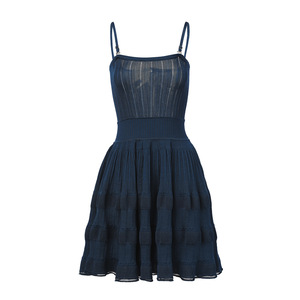 Pleat Dresses - Fashion Pleated Dress