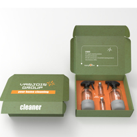 Ensemble de coffret cadeau de 500ml de savon à vaisselle rond vide pour lavage des mains en silicone flacon pulvérisateur en verre avec pulvérisateur à gâchette