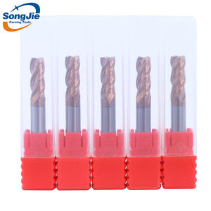 Hrc45/55/60/65 precio al por mayor personalizado 4 flauta Frase Endmill tungsteno sólido plano cuadrado fresa <span class=keywords><strong>de</strong></span> carburo - Product Image 6