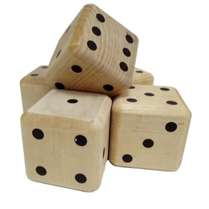2025 gran oferta juguete educativo al aire libre juego de dados <span class=keywords><strong>Yatzy</strong></span> de madera gigante para niños - Product Image 3