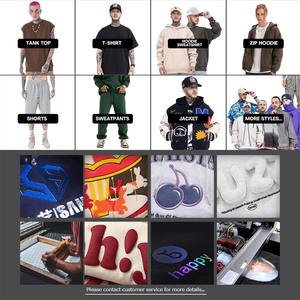 เสื้อยืดโออีเอ็ม 250 แกรม ทรงหลวม ไหล่ตก พิมพ์ลาย<span class=keywords><strong>กราฟิก</strong></span> สำหรับผู้ชาย ผ้าคอตตอนหนา สไตล์สตรีทแวร์ ทรงบ็อกซี่ โอเวอร์ไซส์ - Product Image 5