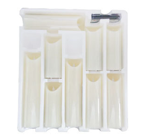 Bougies sans flamme à piles <span class=keywords><strong>LED</strong></span> en cire, avec télécommande 10 touches et minuterie, bougies coniques scintillantes pour mariage - Product Image 3