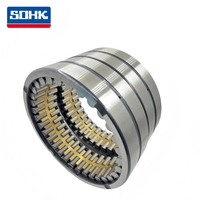 Roulements à rouleaux cylindriques robustes SDHK R313823 à quatre rangées, en acier chromé, précision P6, pour machines industrielles 313823 RBC4-0110