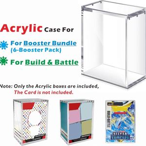 Exhibidor de Tarjetas Acrílico Vertical Preensamblado, Estante de Plástico para Paquetes de Sobres TCG, Laminación Moderna Brillante, Grosor de 1 mm - Product Image 6