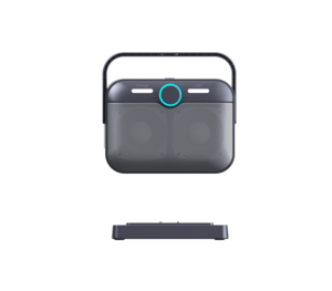 Altavoz de TV inalámbrico Conexión de fibra óptica Premium Senior Sound Enhancer Tecnología de voz clara Fácil configuración - Product Image 6