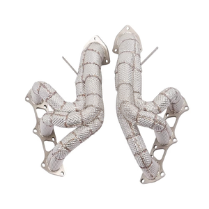 Collecteur d'échappement isolé sur mesure pour Porsche 718 GT4 RS 4.0L <span class=keywords><strong>2022</strong></span>+ pour améliorer le flux et optimiser le son - Product Image 1