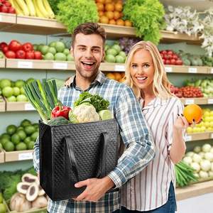 Bolsa Térmica Reutilizable, Bolsas Refrigerantes Portátiles, Bolsas Aislantes para Compras, Alimentos, Viajes, Playa y Camping - Product Image 5