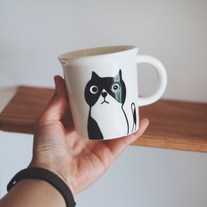 Taza de café con leche de <span class=keywords><strong>Bulldog</strong></span> Francés, taza de agua creativa, Taza de cerámica - Product Image 4