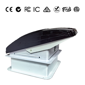 Ventilateurs de toit pour camping-car RV 320*320mm, ventilateur RV 360*360mm avec lumière LED pour camping-car et motorhome - Product Image 2