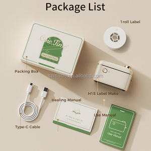 H1S 미니 포켓 무선 스마트 핸드헬드 모바일폰 잉크 없는 인쇄 라벨 휴대용 열 프린터 - Product Image 5