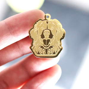 Qiandis <span class=keywords><strong>Terre</strong></span>-<span class=keywords><strong>Neuve</strong></span> Chien Animal Collier Pour Dames Et Filles Comme Un Pet PenantDIY Accessoire - Product Image 1