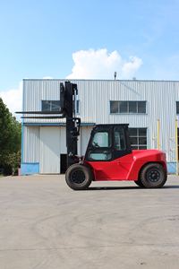 Chariot élévateur diesel lourd haute performance 32 tonnes CPCD320 avec mât à 3 sections, hauteur de levage 6 m - Product Image 6