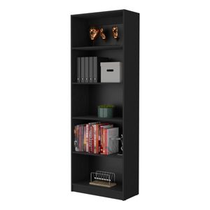 DB Sutton Modern 4-Shelf Bookcase with Stylish <b>Storage</b> <b>Shelves</b> Model D0100HRRPJ2 - Product Image 4
