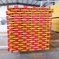 Viga de Madera H20 para Sistema de Soporte de Encofrado de Losas de Hormigón, Viga de Madera H20