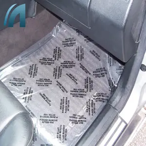 Película de plástico transparente para proteger la superficie del coche, Protector de alfombra