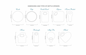 Regalos Personalizados con Logotipo para Bodas, Recuerdos para Invitados, Imán para Refrigerador en Forma <span class=keywords><strong>de</strong></span> Corazón, Abridor <span class=keywords><strong>de</strong></span> Botellas Magnético - Product Image 4