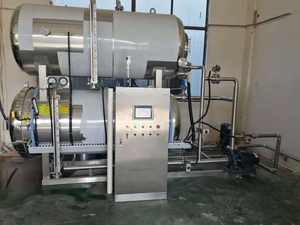 Autoclave industriel professionnel de stérilisateur de nourriture pour des plateaux en plastique de boîtes en métal ou la nourriture ensachée pour la marmite - Product Image 6