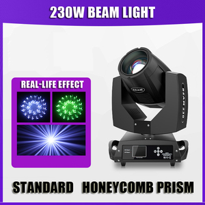 <span class=keywords><strong>230W</strong></span> <span class=keywords><strong>Sharpy</strong></span> <span class=keywords><strong>7R</strong></span> chùm di chuyển đầu giai đoạn ánh sáng RGBW Emitter cho đám cưới và lễ hội với chế độ điều khiển DMX512 - Product Image 2