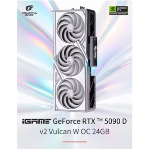 Nouvelle carte graphique COLORFUL IGame RTX 5090 D V2 Vulcan W OC 24 Go PCIe 5.0 GPU Fan Desktop MXM - Product Image 2