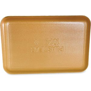 GEN Meat Trays Yellow 13.81 X 9.25 X 2.7 100/Carton Food <b>Storage</b> & <b>Container</b> (1014YEL) - Product Image 2