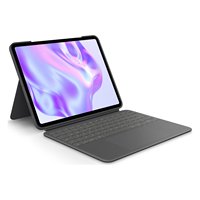 Clavier tactile combiné certifié RoHS pour iPad Pro 13 M4, étui graphite 0927795, protection en mini PU et TPU, fabriqué en Italie