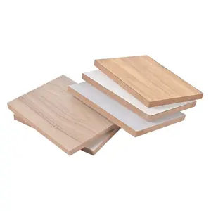 Made In China Melamine Laminated Plywood Waterproof 18Mm Sheet Melamine MDF Board