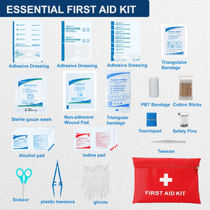 <span class=keywords><strong>Kit</strong></span> de Primeros Auxilios Individual para Trauma de Emergencia Ori-Power IFAK, Certificado CE, Poliéster Impermeable para Uso Médico de Emergencia - Product Image 3