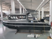 Desain Baru Gospel 25 Kaki 7.5M Kerajinan Mudah Mewah Kecepatan Yacht Aluminium Kapal Nelayan untuk Dijual Australia