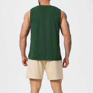 Débardeurs amples en maille respirante à séchage rapide pour hommes, idéaux pour la course en extérieur et l'entraînement – Hauts de sport décontractés pour hommes - Product Image 3