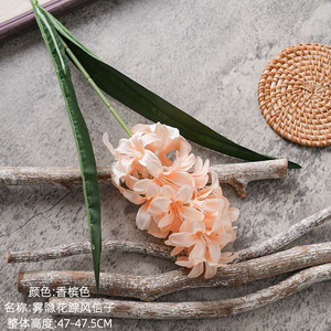 उच्च गुणवत्ता वाली कृत्रिम फूल शादी की सजावट कृत्रिम hiacinth फूल असली स्पर्श 3 डी हाइक फूलों की शादी की सजावट - Product Image 4