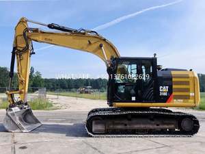 Excavadora Usada Original Japonesa Caterpillar 318, CAT318D2 318, Retroexcavadora Hidráulica con Martillo de Cinta Transportadora - Product Image 2