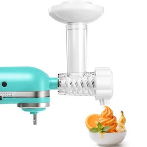 Accessoire pour crème glacée molle et sorbet sans produits laitiers pour batteur sur socle <span class=keywords><strong>KitchenAid</strong></span>, pour gelato aux fruits sain, sorbet, installation facile, sans pré-refroidissement - Product Image 3