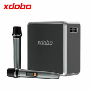 XDOBO Kingmax רמקול 140W כחול שן רמקול מיקרופון סט TWS AUX אודיו מוסיקה נגן חיצוני רמקול נייד Boombox