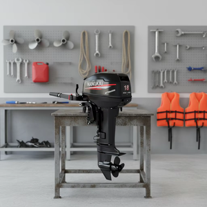 Volant Forgiate neuf pour moteur hors-bord essence 2 temps 18 CV, démarrage manuel, utilisation en eau salée, 246 CC - Product Image 2