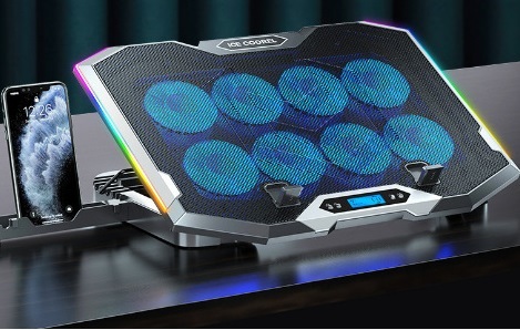 Support de téléphone portable à écran tactile K10, lumière colorée-rgb