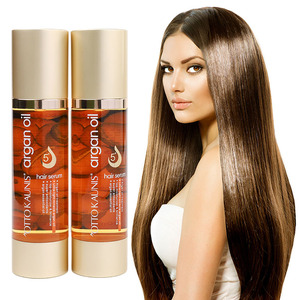 Fabricantes de suero para el cuidado del cabello Suero para el cabello con aceite de argán orgánico personalizado Suero para reparar el cabello vegano ordinario - Product Image 3