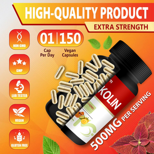 แคปซูลฟอร์สโคลิน แคปซูลลดน้ำหนัก อาหารเสริมฟอร์สโคลิน แคปซูลผสมขมิ้นชัน คูร์คูมิน อาร์จูนา การ์ซีเนีย คัมโบเจีย และชาเขียว - Product Image 5