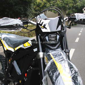 Vélo de route électrique à moteur central 12500W pour Ultra Bee 74V 55Ah, batterie intégrée noire, autonomie de 140 km, Dirt Ebike Surron Motorcycle - Product Image 3