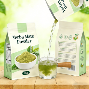 Extracto de <span class=keywords><strong>Yerba</strong></span> Mate en Polvo de Marca Privada OEM/ODM, Polvo de Té de <span class=keywords><strong>Yerba</strong></span> Mate - Product Image 4