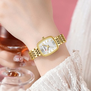 Montres de mode CURREN 9093 pour femmes, montres simples à quartz avec bracelet en acier inoxydable - Product Image 2